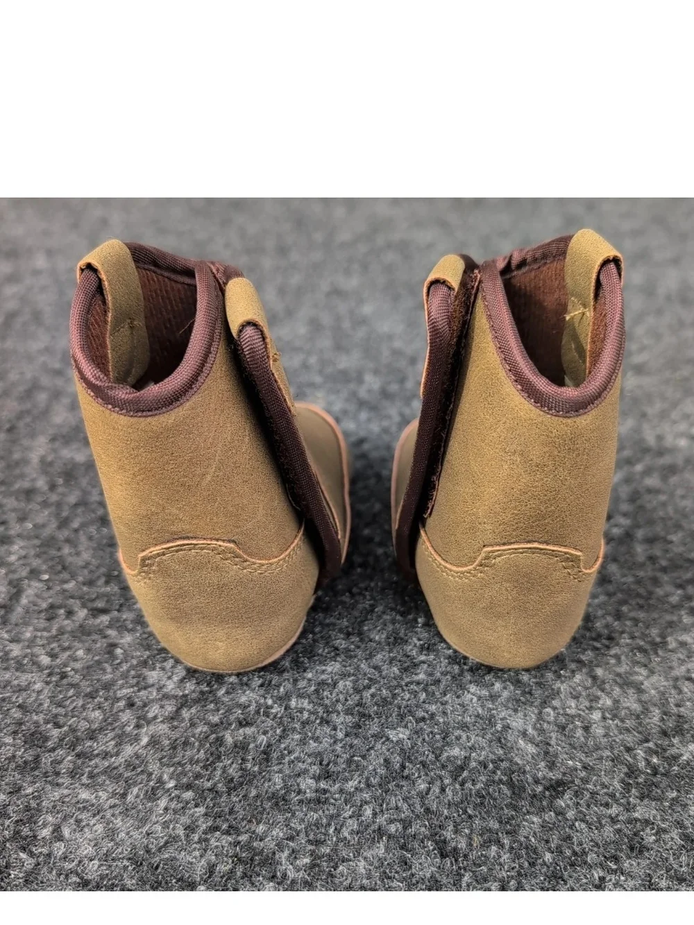 Ariat Boots Infant Lil Stompers Anthem Patriot Brown Western Babies Booties